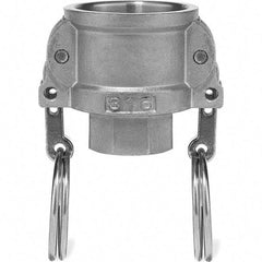 Value Collection - Suction & Discharge Hose Couplings Type: Cam & Groove Coupling Descriptor: Female Coupler Female NPT Thread - Apex Tool & Supply