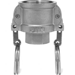 USA Sealing - 1-1/2" x 1-1/2" Cam & Groove Female Coupler Female NPT Thread - Apex Tool & Supply