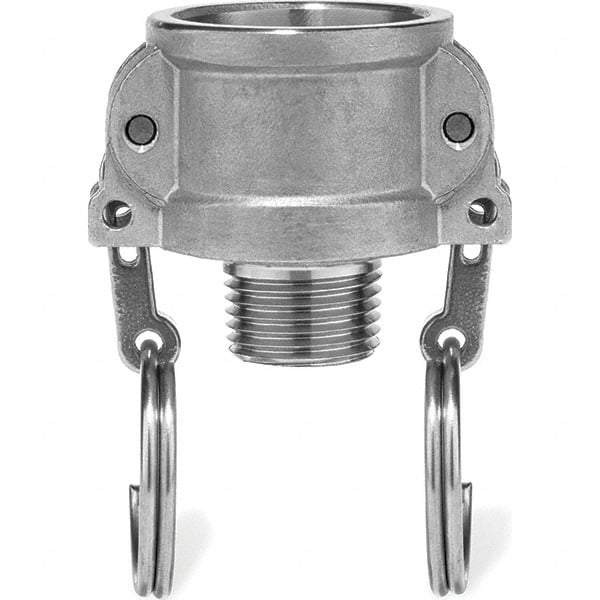 Value Collection - Suction & Discharge Hose Couplings Type: Cam & Groove Coupling Descriptor: Female Coupler Male NPT Thread - Apex Tool & Supply