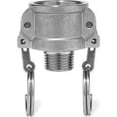 Value Collection - Suction & Discharge Hose Couplings Type: Cam & Groove Coupling Descriptor: Female Coupler Male NPT Thread - Apex Tool & Supply