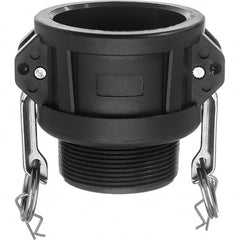 USA Sealing - 1-1/2" x 1-1/2" Cam & Groove Female Coupler Male NPT Thread - Apex Tool & Supply