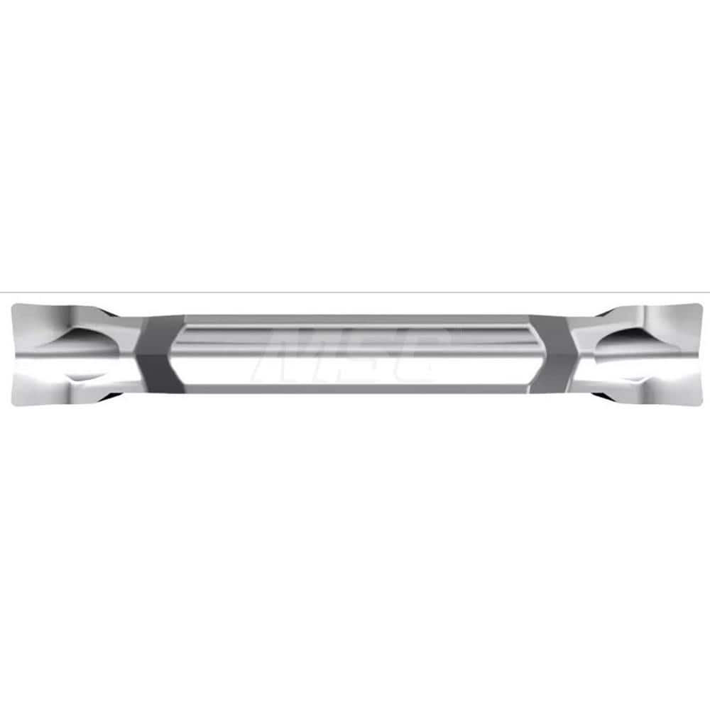 Grooving Insert: YG602G, Solid Carbide TiAlN Finish, Neutral, 0.118″ Cutting Width