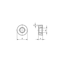 Turning Insert:  RCMT85MOSNSM CTCP125P,  Solid Carbide TiCN, Al2O3 & TiN Finish,  Neutral,  0.4921″ Corner Radius,  0.0 &deg N/A Round,  Series  RCMT