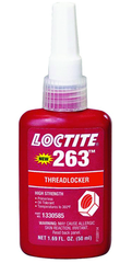 263 threadlocker Red High Strength - 50ml - Apex Tool & Supply