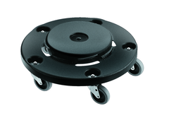 Trash Container Dolly - Black - Apex Tool & Supply