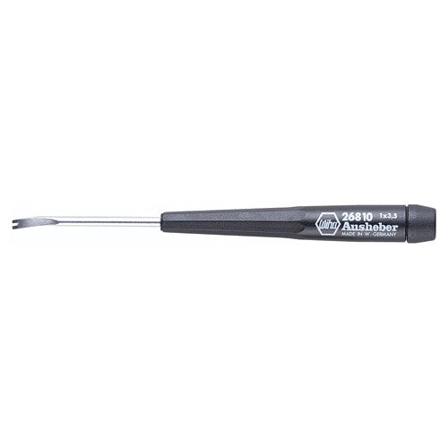 Precision Chip Lifter. 3.5 mm × 50 mm. 5.7″/145 mm Overall Length. Blade high alloy chrome-vanadium-molybdenum steel. Rotating cap for precise turning and control with fingertip. Tapered handle allows rapid rotation. - Apex Tool & Supply