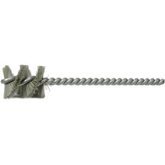 .515″ Nylox Micro Abrasive Tube Brush, 600 AO, 1″ Brush Length - Apex Tool & Supply