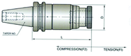 NO.3 V50 TENS/COMP TAP HOLDER - Apex Tool & Supply