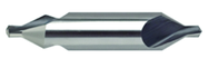 0.8mm x 25mm OAL 60° HSS LH Center Drill-Bright Form A - Apex Tool & Supply