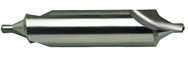 6.3mm x 100mm OAL 60/120° HSS Center Drill-Bright Form B - Apex Tool & Supply