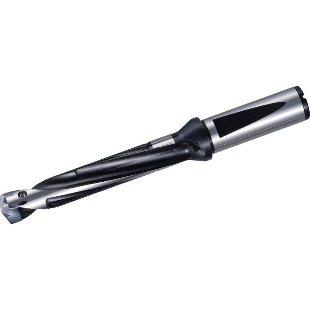 Replaceable Tip Drill: 25 to 25.5 mm Drill Dia, 130 mm Max Depth, 25 mm Flange Shank Seat Size 080, 222 mm OAL, Through Coolant