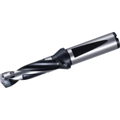 Replaceable Tip Drill: 8.5 to 8.99 mm Drill Dia, 27 mm Max Depth, 12 mm Flange Shank Seat Size 080, 86 mm OAL, Through Coolant