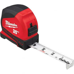 Milwaukee Tool - 25' x 1" White Blade Tape Measure - Apex Tool & Supply