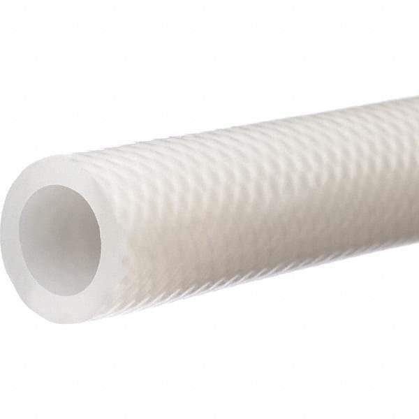 Value Collection - 1/2" ID x 7/8" OD, 2' Long, Silicone Reinforced (3A) Tube - Clear, 290 Max psi, -100 to 440°F - Apex Tool & Supply