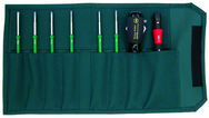 8 Piece - TorqueVario-S 10-50 In/lbs Handle; Torx® T7-T20 Blade - #28597 - Includes: T7-T20 - Canvas Pouch - Apex Tool & Supply