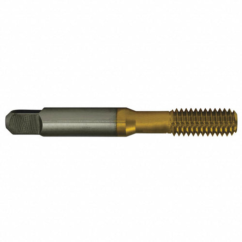 ‎1/4-20 UNC Flute H6 Bottoming HSS Standard Thread Forming Tap- TiN - Exact Industrial Supply
