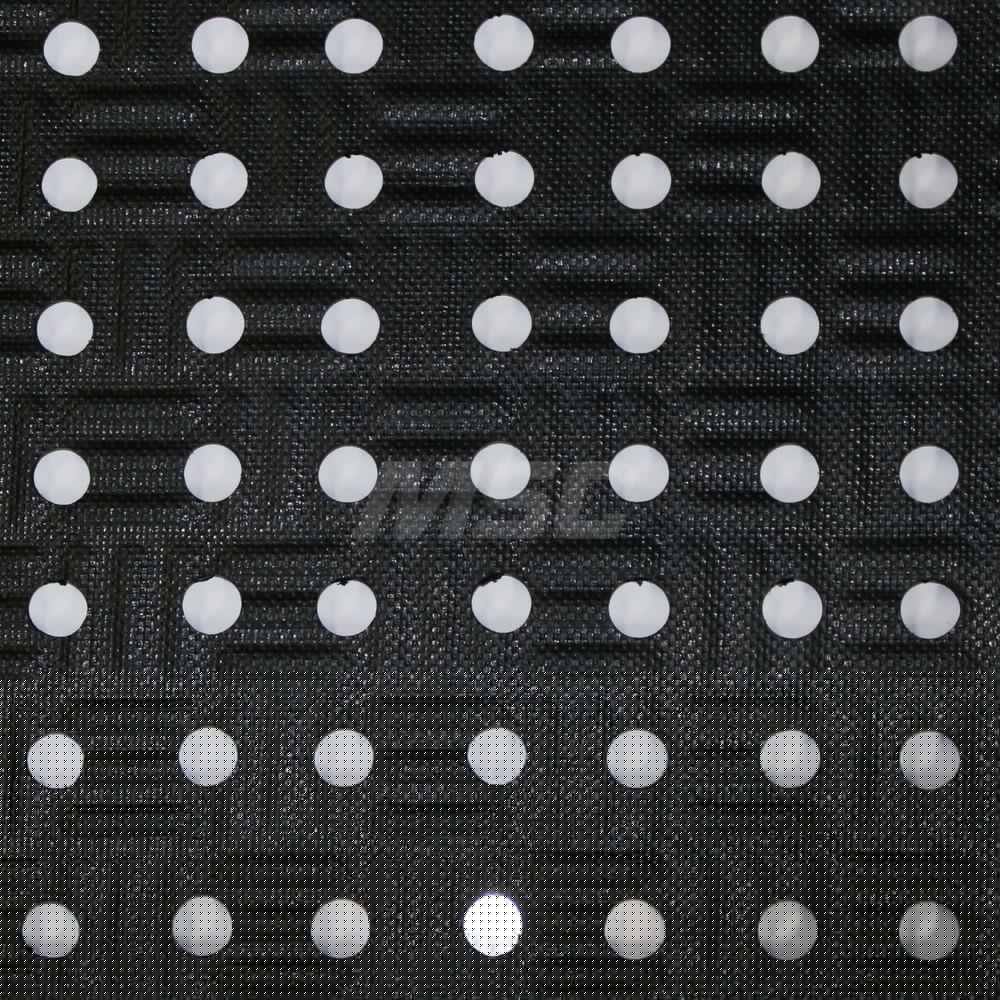 M + A Matting - Anti-Fatigue Matting; Dry or Wet Environment: Dry ; Length (Feet): 20.100 ; Width (Inch): 38.4 ; Width (Feet): 3.20 ; Thickness (Inch): 7/16 ; Surface Pattern: Ribbed - Exact Industrial Supply