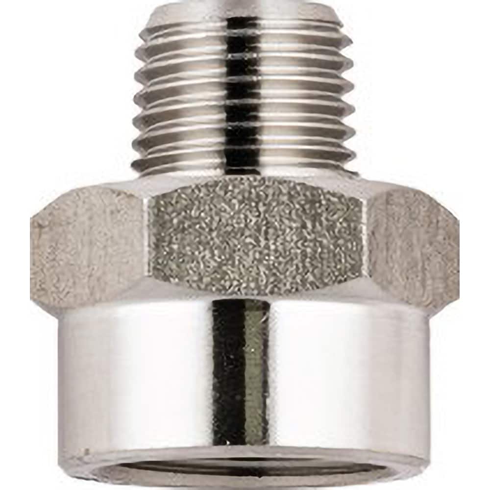 Aignep USA - Stainless Steel Pipe Fittings; Type: Reducer ; Fitting Size: 1/4 ; End Connections: BSPP ; Material Grade: 316L Stainless Steel ; Pressure Rating (psi): 290 - Exact Industrial Supply