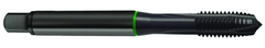 3/8-16 Dia. - 2B - 3 FL - Cobalt Plug Green Ring Tap - Blk-Ox FORM-B DIN 374 - Apex Tool & Supply