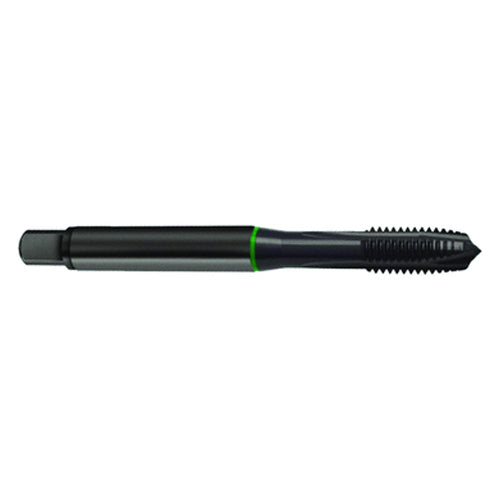 M6 × 1.0 3FL 2B Cobalt Plug Green Ring Tap-Blk-Ox FORM-B DIN 374 - Apex Tool & Supply