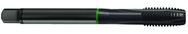 40002 2B 4-Flute Cobalt Green Ring Spiral Point Plug Tap-Black Oxide - Apex Tool & Supply