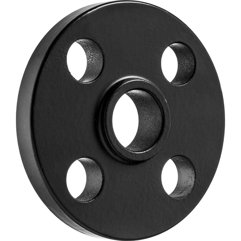USA Sealing - Black & Galvanized Flanges; Style: Lap-Joint ; Pipe Size: 3 (Inch); Outside Diameter (Inch): 8-1/4 ; Distance Across Bolt Hole Centers: 6-5/8 (Inch); Pressure Rating (psi): 300 ; Number of Holes: 8.000 - Exact Industrial Supply