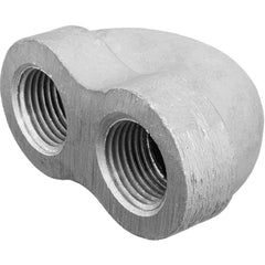 USA Sealing - Aluminum Pipe Fittings; Type: 180 Return Bend ; Fitting Size: 2 x 2 ; End Connections: FNPT x FNPT ; Material Grade: Class 150 ; Pressure Rating (psi): 150 - Exact Industrial Supply