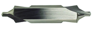 5mm x 90mm OAL 60/120° HSS Center Drill with Flat-Bright Form A - Apex Tool & Supply