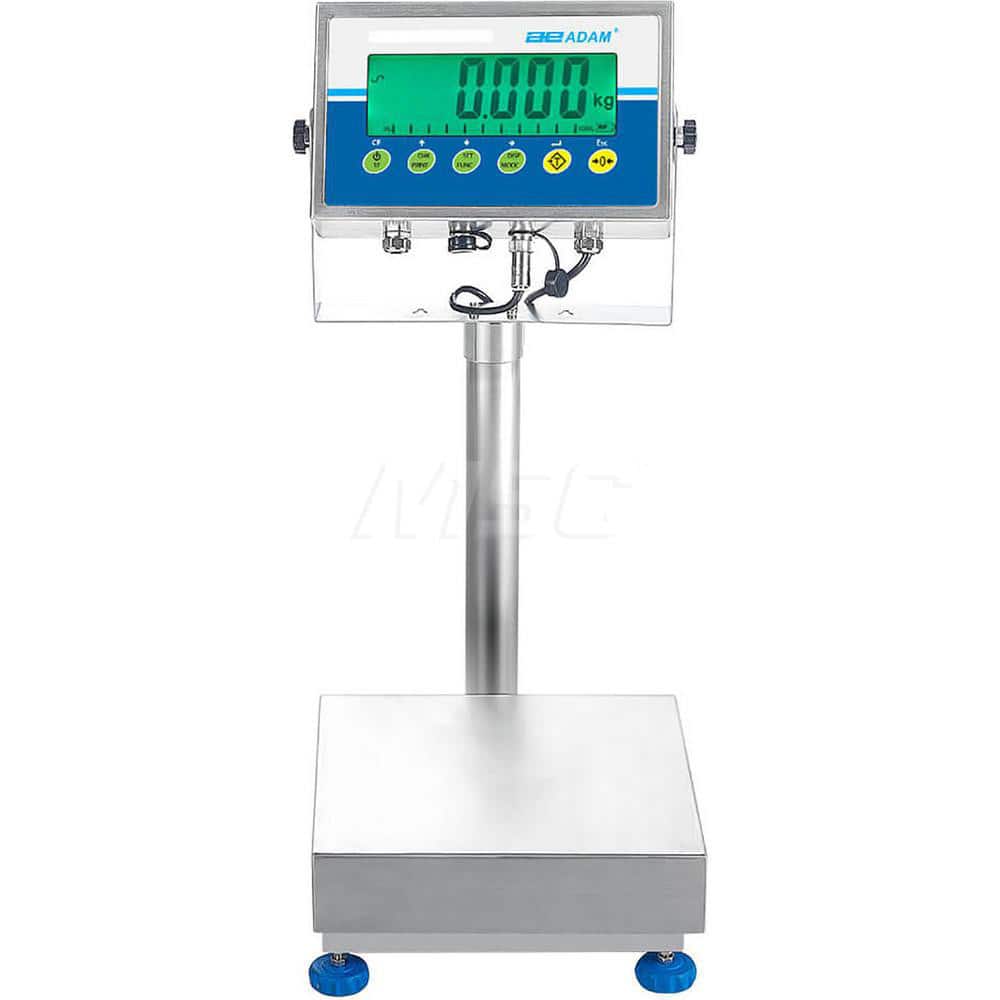 Shipping & Receiving Platform & Bench Scales; System Of Measurement: troy ounces; pounds; ounces; pennyweights; kilograms; grams; Display Type: Backlit; Digital LCD; Capacity (Lb.): 65.000; Capacity (kg): 65.000; Capacity: 65.000; Graduation: 0.0100; Plat
