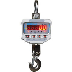 Crane Scales & Hanging Scales; Type: Hanging Crane Scale; Capacity (Lb.): 6000.00; Capacity (kg): 3000.0000; Display Type: Big Digit; LED Digital; Graduation: 2 Lbs.