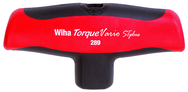 TorqueVario Adjustable Torque Control T-handle 44.3 - 123.9 In/lbs. 5-14Nm. Adjustable 5-14 Newton Meters. High Torque Soft Grips for Comfortable Torque Control. Soft Ergo Grips; Replaceable Blades - Apex Tool & Supply