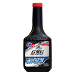 Power Steering Fluid; Type: Power Steering Fluid; Container Size: 12 oz; Container Type: Plastic Bottle; Performance Rating: Domestic/Import Power Steering Systems; Non-Foaming; Non-Clogging; Exceeds All OEM Specs; Color: Amber; Flammability: Non-Flammabl