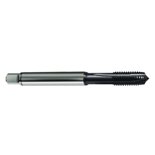 M5 x .80 3FL 6H PM Cobalt Spiral Pointed Plug Tap-TiCN FORM-B DIN 371 - Apex Tool & Supply