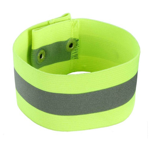 8001 S/M Lime Arm/Leg Band- Button Snap Closure - Apex Tool & Supply