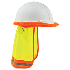 8005 Lime Hi-Vis Mesh Neck Shade W/ Reflective - Apex Tool & Supply