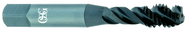 3/8-24 Dia. - H11 - 3 FL - HSSE - Steam Oxide - Modified Bottoming - Spiral Flute Tap - Apex Tool & Supply