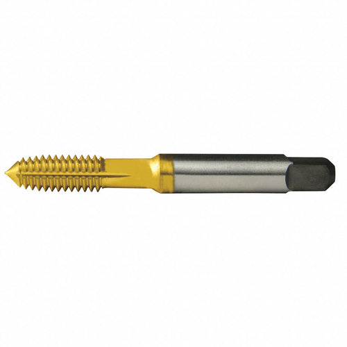 M10x1.5 Flute D10 Plug HSS Standard Thread Forming Tap- TiN - Exact Industrial Supply