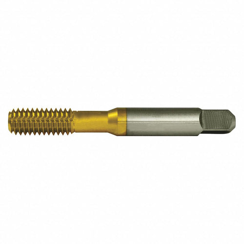 M3x0.5 Flute D5 Bottoming HSS Standard Thread Forming Tap- TiN - Exact Industrial Supply