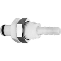 Value Collection - Plastic Quick-Disconnect Tube Couplings   Type: In-Line Hose Barb-Male Plug    Nominal Flow Size: 1/8 (Inch) - Apex Tool & Supply