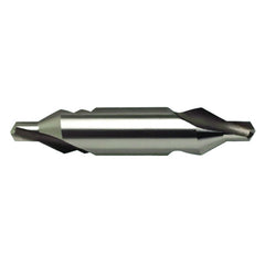 #3 × 51 mm OAL 60 Degree HSS Center Drill Form A Bright - Apex Tool & Supply