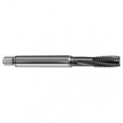 M10x1.25 6H 3-Flute PM Cobalt Semi-Bottoming 10 degree Spiral Flute Tap-TiAlN - Apex Tool & Supply