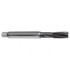 M5x0.50 6H 3-Flute PM Cobalt Semi-Bottoming 10 degree Spiral Flute Tap-TiAlN - Apex Tool & Supply