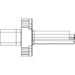 Indexable Broaching Toolholders; Nose Diameter (mm): 8.00; Overal Length (mm): 63.00; Projection Length (mm): 30.00; Shank Diameter (mm): 35.0000; Shank Length (mm): 20.000