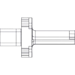 Indexable Broaching Toolholders; Nose Diameter (mm): 7.25; Overal Length (mm): 58.00; Projection Length (mm): 30.00; Shank Diameter (mm): 65.0000; Shank Length (mm): 20.000