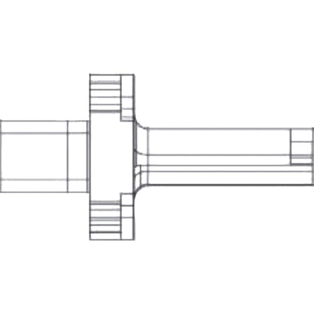 Indexable Broaching Toolholders; Nose Diameter (mm): 25.00; Overal Length (mm): 93.00; Projection Length (mm): 60.00; Shank Diameter (mm): 50.0000; Shank Length (mm): 20.000