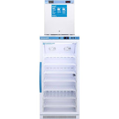 Accucold - Laboratory Refrigerators and Freezers; Type: Pharmacy, Medical-Laboratory Combination Refrigerator/Freezer ; Volume Capacity: 9 Cu. Ft. ; Minimum Temperature (C): -20.00 ; Maximum Temperature (C): 8.00 ; Width (Inch): 23.38 ; Depth (Inch): 24. - Exact Industrial Supply