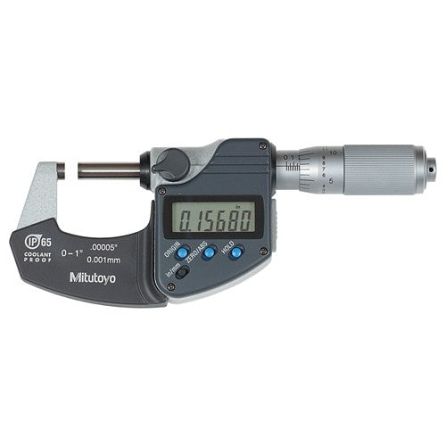 DIGIMATIC MICROMETER 0-1″ W/SPC - Apex Tool & Supply