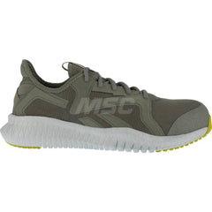 Work Boot: Size 8.5, Nylon, Composite Toe Green, Wide Width, Non-Slip Sole