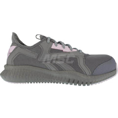Work Boot: Mesh, Composite Toe Gray, Medium Width, Non-Slip Sole