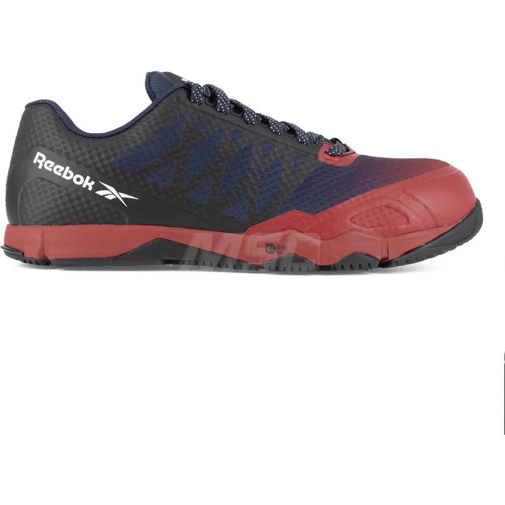 Work Boot: Size 8.5, Mesh, Composite Toe Red, Medium Width
